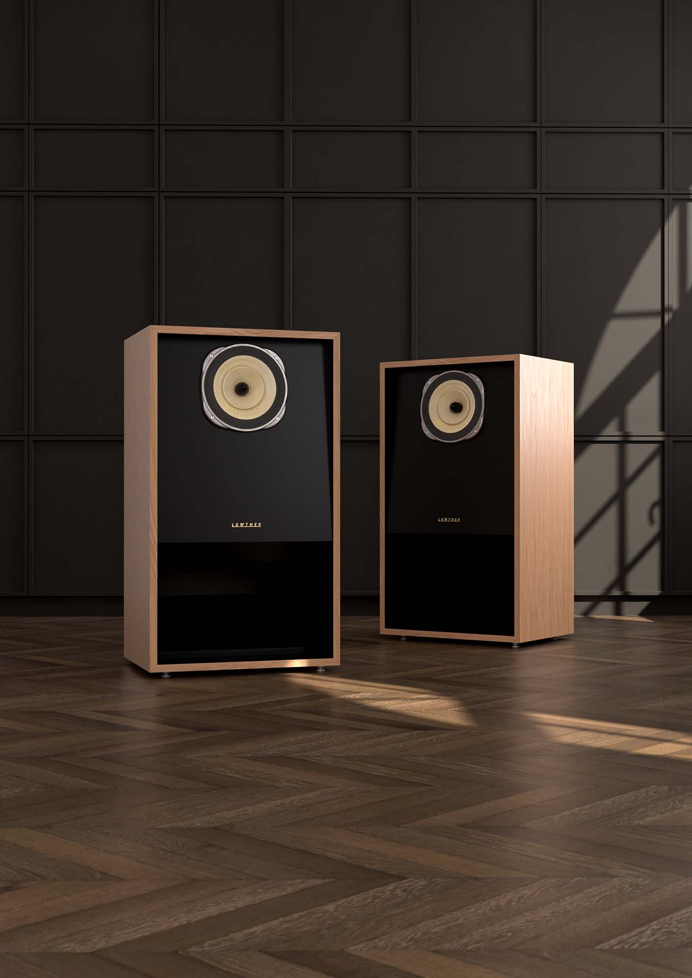 Acousta 117 in oak finish in manor house